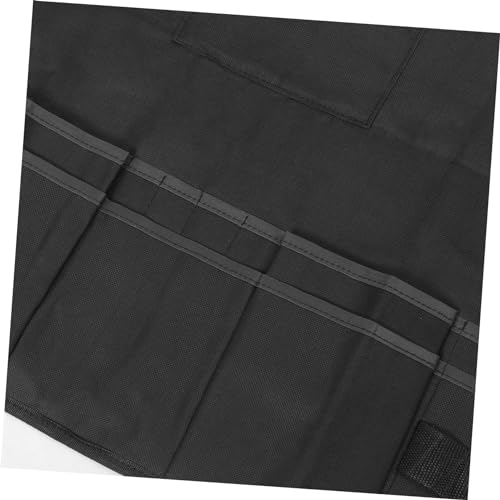 MAGICLULU Adjustable Art Apron Tool Storage Black Waterproof Painting Work Apron for Artists Suitable for Men and Women for Crafts and Cooking