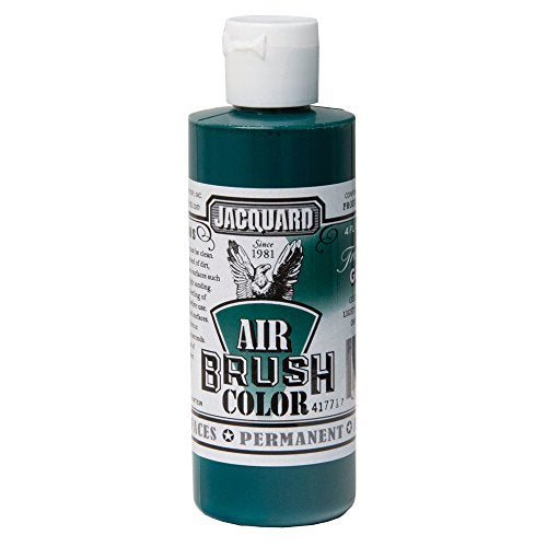 Jacquard Airbrush Color 4Oz Transparent Green - color: Transparent Green, size: 4 Fl Oz (Pack of 1)