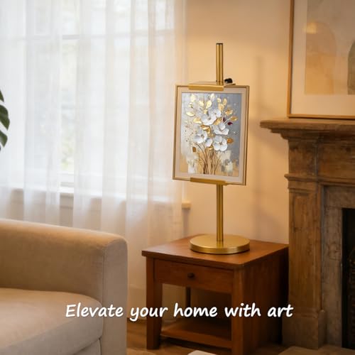 Photo Frame Tabletop Easel Stand-Heavy Duty Tabletop Display Easel, French Style Gold Easel Stand,Picture Frame Stand for Wedding/Art/Photos,Picture Easels (Gold, 18 Inch) - color: Gold, size: 18 Inch