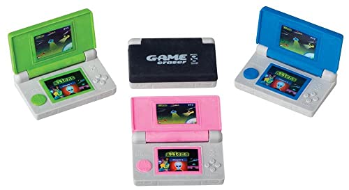 Raymond Geddes Game Erasers For Kids (Pack of 24) - size: 24 Count (Pack of 1)
