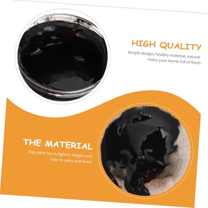 300ml Water Based Printing Ink Black Color Paste Lightweight and Portable for Painting and Creation Suitable for Students and Artists