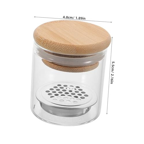 Nail Art Brush Cleaning Cup with Mesh Filter Multifunctional Wash Supply for Manicure Tools with Lid for Professional Nail Care