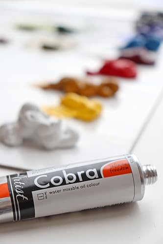 Cobra Artist Value Pack 10 X 40 ml (21820510) | Water-Mixable Oil Paint with High Pigmentation, High Lightfastness, No Harmful Solvents, Professional-Grade - size: 10x40ml