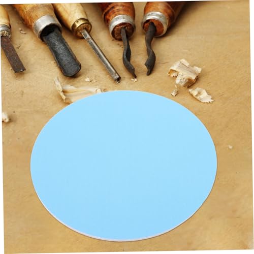 Homoyoyo Linoleum Carving Blocks for Printmaking Round PVC Stamp Making Blanks Tools for Stamps and Engraving Projects