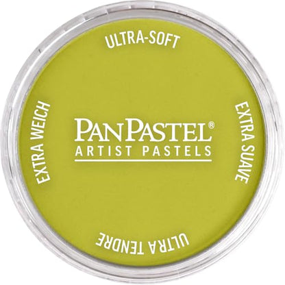 PanPastel Artist Pastels by GOLDEN, Hansa Yellow Shade, 2.44” / 62mm Pan Diameter, Professional Artist Pastels, Unique Pan Format (cake-like) - color: Hansa Yellow Shade, size: 1 Count (Pack of 1)