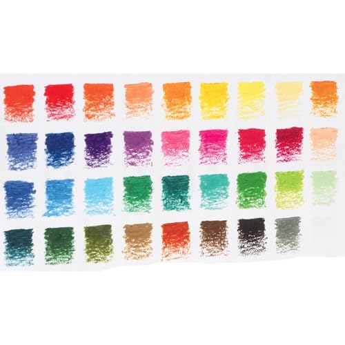 eeBoo Oil Pastels Mushroom House - 36 Artist-Quality Blendable Color Sticks, Bold Pigments for Drawing & Blending, Sliding Gift Box, Kids Ages 5+ - style: Yumi's Mushroom House