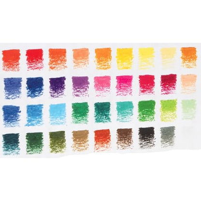eeBoo Oil Pastels Mushroom House - 36 Artist-Quality Blendable Color Sticks, Bold Pigments for Drawing & Blending, Sliding Gift Box, Kids Ages 5+ - style: Yumi's Mushroom House