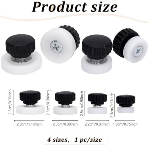 4 Pack Ceramic Clay Pottery Throwing Trimming Spinner Tool Set - Different Sizes with Hand Protection for Pros & Hobbyists