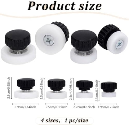 4 Pack Ceramic Clay Pottery Throwing Trimming Spinner Tool Set - Different Sizes with Hand Protection for Pros & Hobbyists