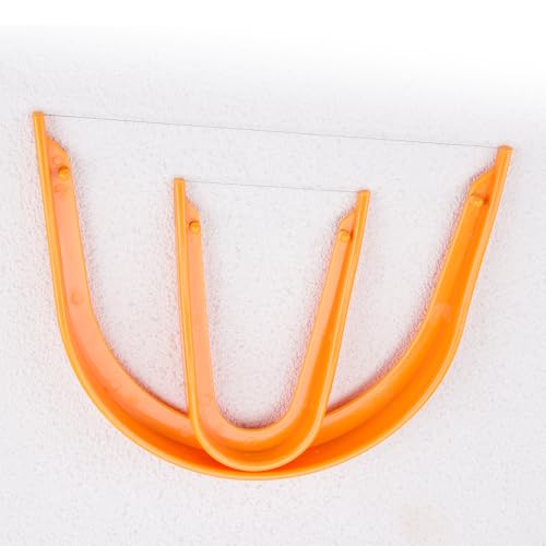 KOOBOOK 2Pcs U-Shaped Plastic Pottery Clay Wire Cutter Professional Clay Cutting Tool for Precise Mud Trimming Texturing Essential Hand Ceramic Cut Off for Enthusiasts Artists