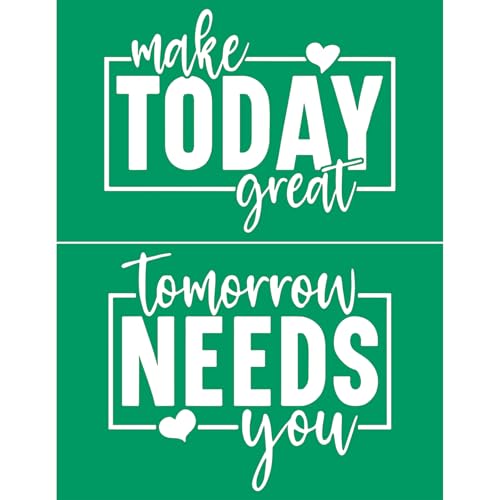 JAJADO Christian Faith Adhesive Stencils Reusable Silk Screen Stencils Religious Bible Verses Motivational Painting Stencils Mesh Transfers for Crafts on Wood/Mug/Clothing Home Office Decor - color: Today 1pc 8.5x11inch