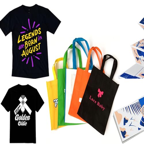 HayWHNKN 4 Color 4 Station Screen Printing Kit with Screen Frame Washout Tank Squeegee for Screen Printing