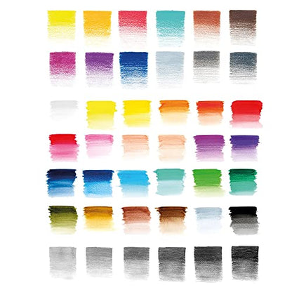 Winsor & Newton Studio Collection Artist Pencils, Mixed Pencil Box Set, 45 piece - style: 45 Piece Mixed Pencil Set