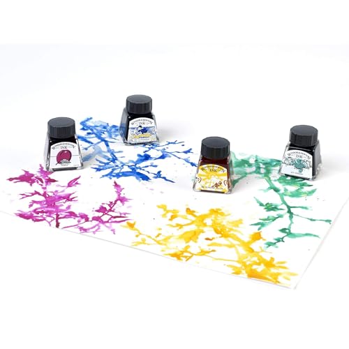 Winsor & Newton, Gold Drawing Ink, 14ml Bottle, Airbrush - color: Gold, style: 14ml Bottle