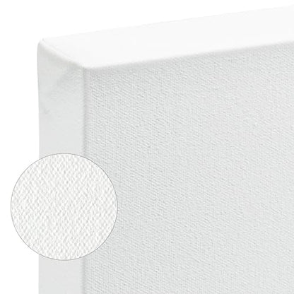 SoHo Urban Artist, 14x18 Heavyweight Stretched Cotton Canvas for Painting - 1.5" Deep- 3 Pack, Triple Primed, 100% Cotton Canvas, Archival, Universal Primed for Oil, Acrylic, Alkyd, Mixed Media - size: 14"x18"