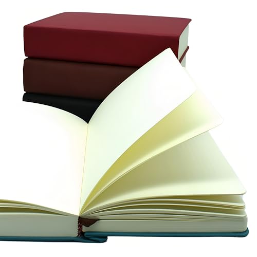Thick Sketchbook 660 Pages Notebook Soft Faux Leather Cover Journal 80GSM Paper Notepad Drawing Book Memo Writing Sketch Pad Diary Notebook - color: Black, size: A5