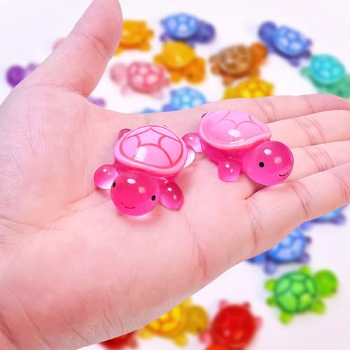 YRIHJIXQ 6Pcs Turtle Epoxy Resin Silicone Mold | Mini Resin and Plaster Molds,Keychain Pendant Accessories