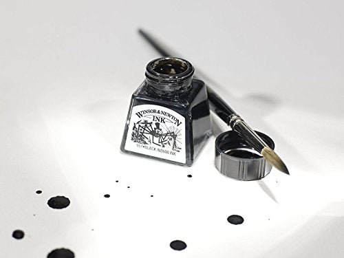 Winsor & Newton Drawing Ink, 30ml Bottle, Gold - color: Gold, style: 30ml Bottle