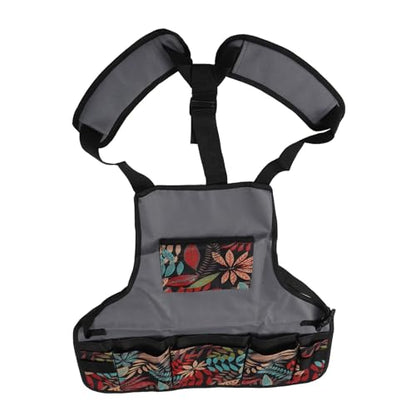 Naroote Gardening Apron with Pockets, Water Proof Work Apron for Gardeners, Artists, Painters & Florists, Oxford Cloth Adjustable Waist, Ideal for Outdoor Garden, Yard & Lawn Care