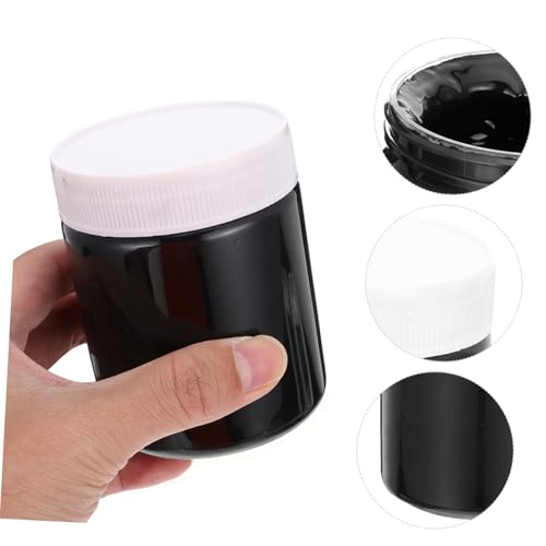 300ml Water Based Printing Ink Black Color Paste Lightweight and Portable for Painting and Creation Suitable for Students and Artists