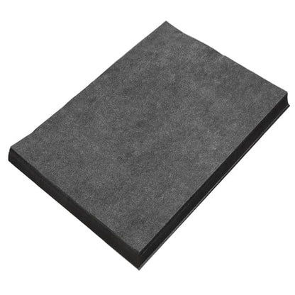 Uonlytech 200 Sheets A4 Carbon Transfer Paper Graphite Tracing Paper for Artists and Crafters Black Single-Sided Transfer Sheets for Canvas Woodworking and Metal Art Projects