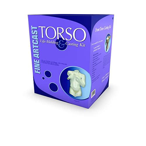 Artmolds Life Molding & Torso Casting Kit - Safe Alginate-Based Mold Powder for 3D Human Body Replicas - Perfect for Pregnancy Belly Casts