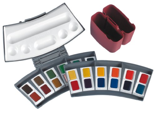 Pelikan Transparent Watercolor Paint Set, 24 Colors (721894)