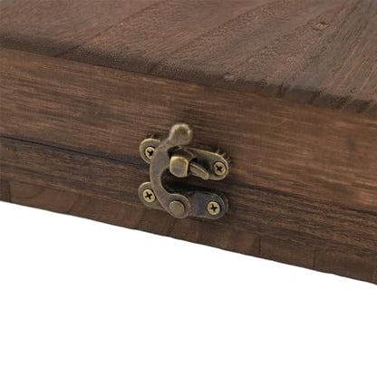 Pochade Box, Writers Messenger Wood Box Crates for Storage Wooden Tool Box Portable Artist Tool Bag Painting Brush Tool Storage Sketch Box Easel for Outdoor Painting, Brown