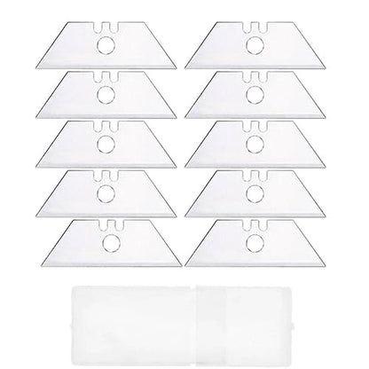 Carpet and Linoleum Cutting Blades, 80-Piece Set (2x40pcs) - Carbon Steel Utility Knife Blades for Flooring, DIY Crafts