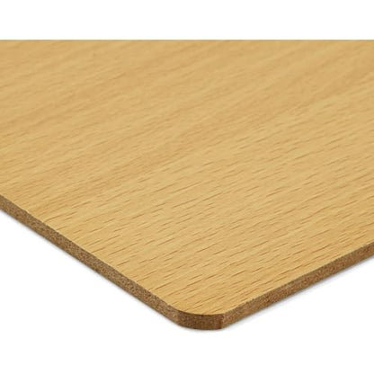 Extra Large Wooden Clipboards, 11 x 17.3 – Horizontal Wood Lap Boards with Clip for Drawing, Sketching, and Writing, 3mm Thick, Ideal for Artists, Students, and Office Use - 3 Pack