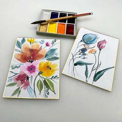 Yasutomo Gansai and Shikishi Kit, Arts and Crafts Supplies