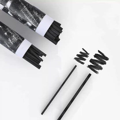 25PCS/Tube Willow Charcoal Sticks - Natural Willow Charcoal for Artists, Beginners, or Students of All Skill Levels - Perfect for Drawing and Sketching, Approx. 5-7mm Dia - style: 5-7mm