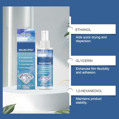 Diamond Art Painting Sealer Spray, 3.38 fl oz Quick-Drying Diamond Art Spray Sealent, Keep DiamondArt Fixed and Shiny, Prevents Dust & Fall-Off