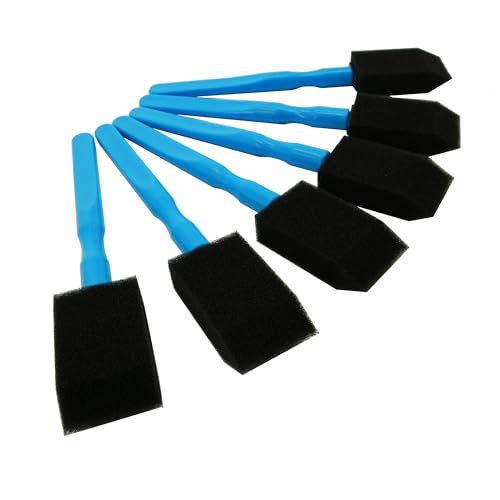 96pcs 1" Foam Brush Value Pack with high Density Foam