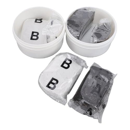 Other Art Supplies 2Pcs 250G Each Self Hardening 2 Part A and B Putty for Sculpting Repair On Metal Wood Tile Ceramic Sculpting Modeling Compound, Putty Sculpt Clay