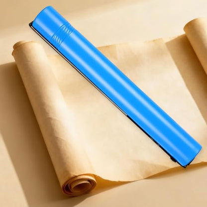 Fancyes Poster Storage Tube Round Storage Case 20"-37" Extendable with Adjustable Strap for Paper Rolls Drawings Documents, Blue - color: Blue