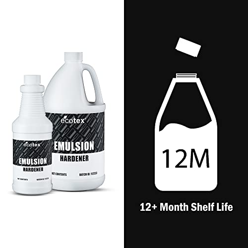 Ecotex® Emulsion Hardener for Screen Printing (Gallon - 128oz.) – Enhances Stencil Durability Against Water-Based and Discharge Inks - Screen Print Direct® - size: 128 fl oz