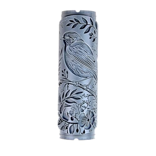 Bluebird Clay Texture Roller 4" for Polymer Clay - color: Bluebird Roller