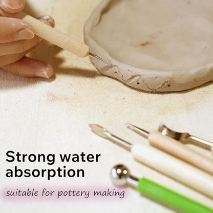 Pottery Tablecloth-Heavy Duty Linen Cotton Blend, 62x39 Inches, High Absorbency Textured Surface for Pottery Making, Oil Painting, Various Handmade Crafts (1PCS) - color: Pottery Tablecloth-1pc