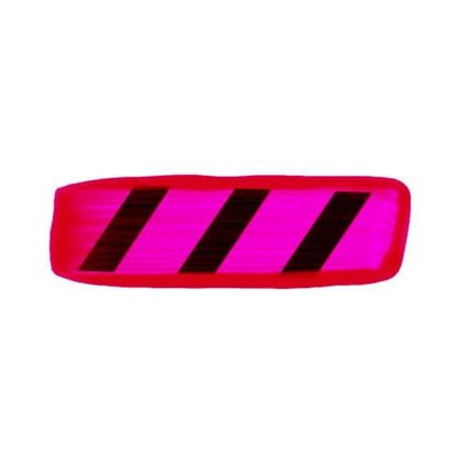 GOLDEN Fluid Acrylics, Fluorescent Magenta, 8 fl. oz. Bottle, Professional Acrylic Paint, Transparent