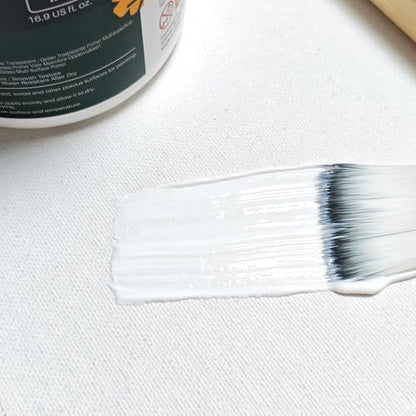 Artecho Clear Gesso 16.9oz / 500ml | Gesso Primer, For Acrylic Painting - color: clear, size: 16.9 Fl Oz (Pack of 1)