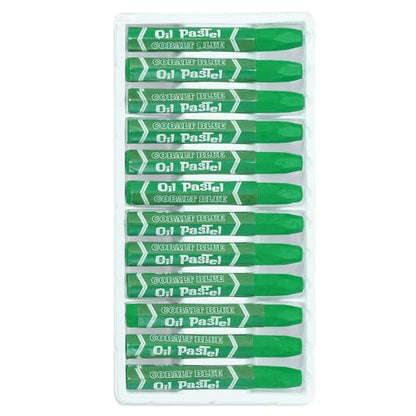 PATIKIL Green Oil Pastels, 36Pcs Soft Oil Crayons Pastels Stick Vibrant and Creamy Art Supplies Bulk for Artists Beginners Art Painting Drawing Blending Graffiti Gallery - color: Green