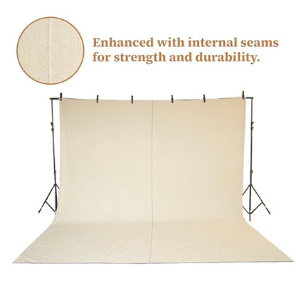 Canvas Painters Drop Cloth (Size 4 x 12 Feet - Pack of 1) - Pure Cotton Paint Drop Cloth for Painting, Curtains, Furniture & Floor Protection - All Purpose Thick Canvas tarp with Double Stitched Edges - size: 4' x 12' - Pack of 1