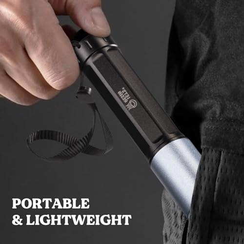 LET'S RESIN UV Light for Resin Curing, Portable Mini 365nm UV Flashlight Black Light, Faster Cure LED Waterproof UV Lamp Rechargeable for Resin Molds, Pet Urine, Dry Stains, Bed Bug - size: uv flashlight