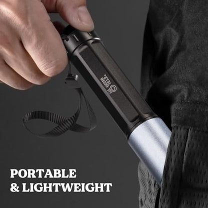 LET'S RESIN UV Light for Resin Curing, Portable Mini 365nm UV Flashlight Black Light, Faster Cure LED Waterproof UV Lamp Rechargeable for Resin Molds, Pet Urine, Dry Stains, Bed Bug - size: uv flashlight