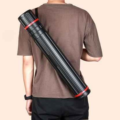 Telescoping Art Transport Tube for Document Art Drawing Artwork, Telescoping Art Painting Traveling Tube Storage Holder