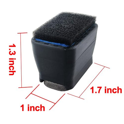 Denibbing File Tool - Paint File Tool with Sponge for Quick Removal & Cleaning of Paint Imperfections, 2-in-1 Mini-File Blade for Repairing Paint Retention, Stains on Cars, Drawing Boards