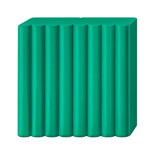 STAEDTLER Polymer Modelling Clay - FIMO Professional - Oven Bake Clay - True Green, 57g - 1 Block, 8040-500 - color: True Green