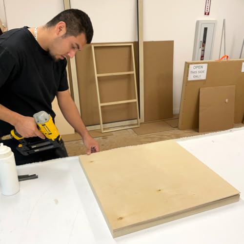 (Pack of 2) Studio 10x14 Inch Unfinished Panel Board, Cradled Painting Panels with Art Shipping Box, 2 Inch Thickness Frame for Acrylic and Oil Painting Pouring and Mix Media