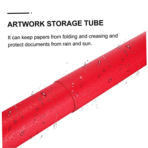 NUOBESTY Telescoping Artwork Storage Tube Expandable Cylinder to Protect Rolled Papers Art Scroll Tubes for Pictures